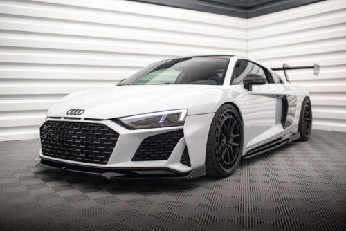 Maxton front splitter V.3 + Flaps for Audi R8 Mk2 Facelift