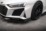 Maxton front splitter V.3 + Flaps for Audi R8 Mk2 Facelift