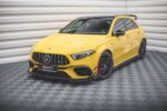 Maxton front splitter V.3 + Flaps for Mercedes-AMG A 45 S Aero Pack W177