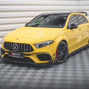 Maxton prednji splitter V.3 + Flaps za Mercedes-AMG A 45 S Aero Pack W177