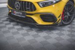 Maxton front splitter V.3 + Flaps for Mercedes-AMG A 45 S Aero Pack W177