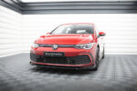 Maxton front splitter V.3 + Flaps for Volkswagen Golf GTI / GTE / GTD / R-Line Mk8