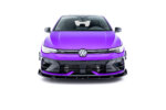 Maxton prednji splitter V.3 + Flaps za Volkswagen Golf R Hatchback / Variant Mk8 Facelift