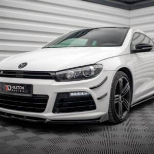 Maxton prednji splitter V.3 + Flaps za Volkswagen Scirocco R Mk3