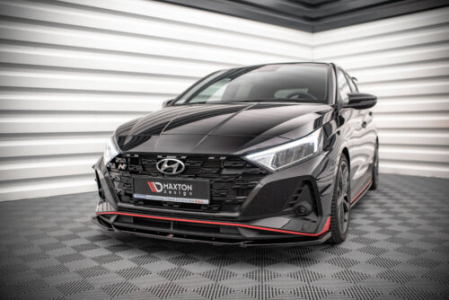 Maxton front splitter V.3 for Hyundai I20 N Mk3