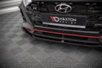 Maxton front splitter V.3 for Hyundai I20 N Mk3