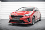 Maxton front splitter V.3 for Kia Ceed GT / GT-Line Mk3 / Proceed Mk1