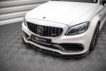 Maxton front splitter V.3 for Mercedes-AMG C63 AMG Aero Pack C205 Facelift
