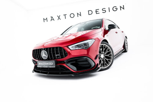 Maxton front splitter V.3 for Mercedes-AMG CLA 45 Aero C118