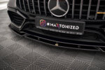 Maxton front splitter V.3 for Mercedes-AMG GT 63S 4 Door Coupe Aero X290
