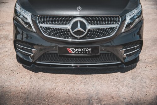 Maxton front splitter V.3 for Mercedes-Benz V-Class AMG-Line W447