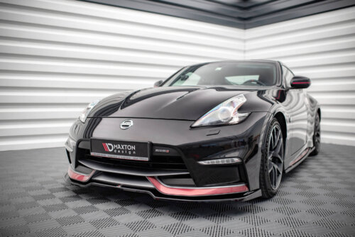 Maxton front splitter V.3 for Nissan 370Z Nismo Facelift