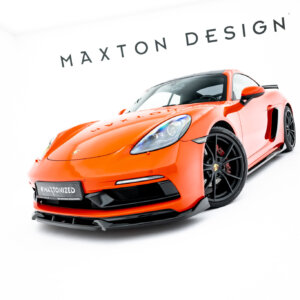Maxton prednji splitter V.3 za Porsche 718 Cayman GTS 982c
