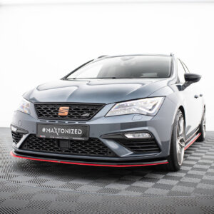 Maxton prednji splitter V.3 za Seat Leon Cupra / FR Mk3 FL
