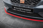 Maxton front splitter V.3 for Seat Leon Cupra / FR Mk3 FL