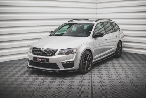 Maxton front splitter V.3 for Skoda Octavia RS Mk3