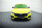 Maxton front splitter V.3 for Skoda Octavia RS Mk4