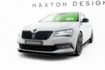 Maxton front splitter V.3 for Skoda Superb Liftback / Combi Mk3
