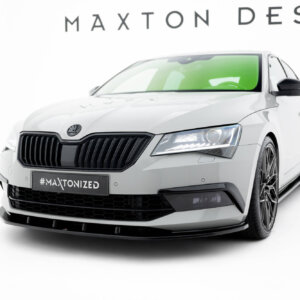 Maxton prednji splitter V.3 za Skoda Superb Liftback / Combi Mk3
