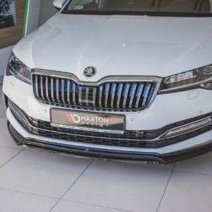 Maxton prednji splitter V.3 za Skoda Superb Liftback / Combi Mk3 Facelift