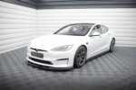 Maxton front splitter V.3 for Tesla Model S Plaid Mk1 Facelift