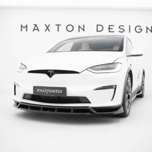 Maxton front splitter V.3 for Tesla Model X Mk1 Facelift