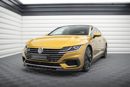 Maxton front splitter V.3 for Volkswagen Arteon R-Line Sedan / Shooting Brake Mk1