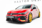 Maxton front splitter V.3 for Volkswagen Golf GTI Clubsport Mk8 Facelift