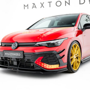 Maxton front splitter V.3 for Volkswagen Golf GTI Clubsport Mk8 Facelift