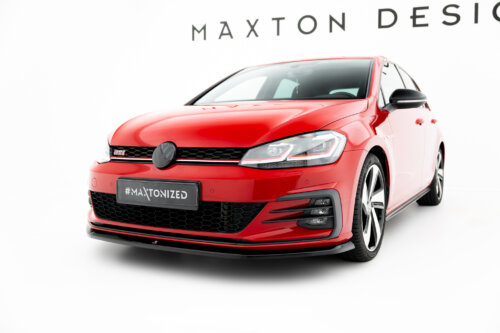 Maxton front splitter V.3 for Volkswagen Golf GTI / GTD Mk7 Facelift