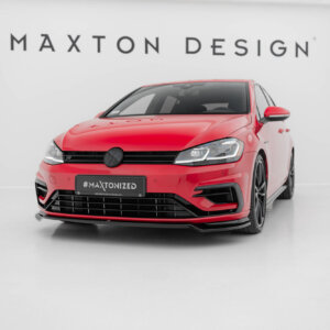 Maxton prednji splitter V.3 za Volkswagen Golf R / R-Line Mk7 Facelift