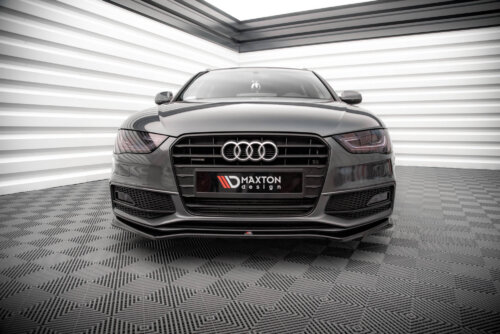 Maxton front splitter V.4 for Audi A4 S-Line / S4 B8 Facelift