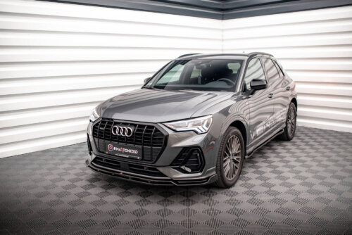 Maxton front splitter V.4 for Audi Q3 Sportback / SUV S-Line F3