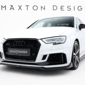Maxton prednji splitter V.4 za Audi RS3 Sedan 8V Facelift