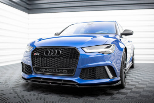 Maxton front splitter V.4 for Audi RS6 C7 / C7 Facelift