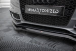 Maxton front splitter V.4 for Audi S5 / A5 S-Line 8T Facelift