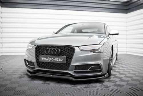 Maxton front splitter V.4 for Audi S5 / A5 S-Line 8T Facelift
