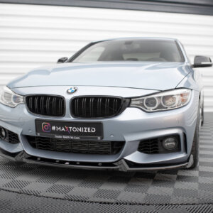 Maxton prednji splitter V.4 za BMW 4 Coupe / Gran Coupe / Cabrio M-Pack F32 / F36 / F33