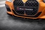 Maxton front splitter V.4 for BMW 4 M-Pack / M440i G22 / G23 / G22 Facelift / G23 Facelift