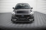 Maxton Front Splitter V.4 + Flaps Ford Fiesta ST / ST-line Mk8 Facelift