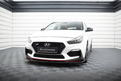 Maxton front splitter V.4 for Hyundai I30 N Mk3 Hatchback/ Fastback