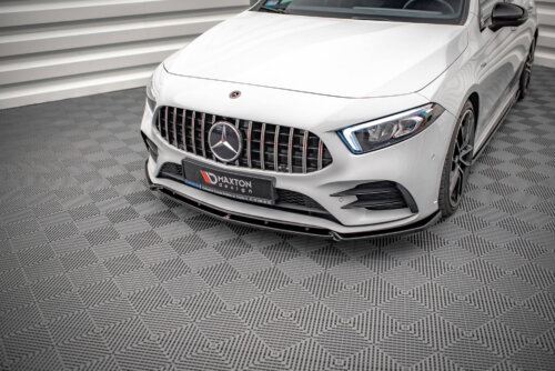 Maxton front splitter V.4 for Mercedes A35 AMG / AMG-Line W177