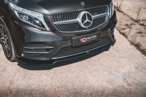 Maxton front splitter V.4 for Mercedes-Benz V-Class AMG-Line W447