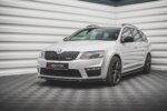 Maxton front splitter V.4 for Skoda Octavia RS Mk3
