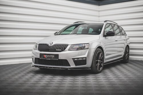 Maxton front splitter V.4 for Skoda Octavia RS Mk3