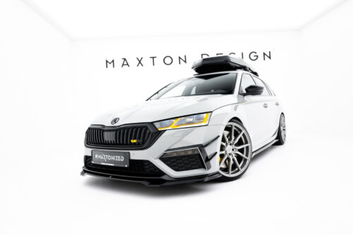 Maxton front splitter V.4 for Skoda Octavia RS Mk4