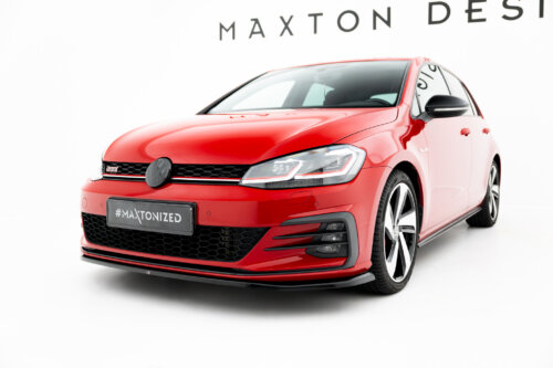 Maxton front splitter V.4 for Volkswagen Golf GTI / GTD Mk7 Facelift