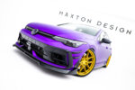 Maxton front splitter V.4 for Volkswagen Golf R Hatchback Mk8 Facelift
