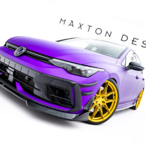 Maxton prednji splitter V.4 za Volkswagen Golf R Hatchback Mk8 Facelift