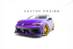Maxton front splitter V.4 for Volkswagen Golf R Hatchback Mk8 Facelift